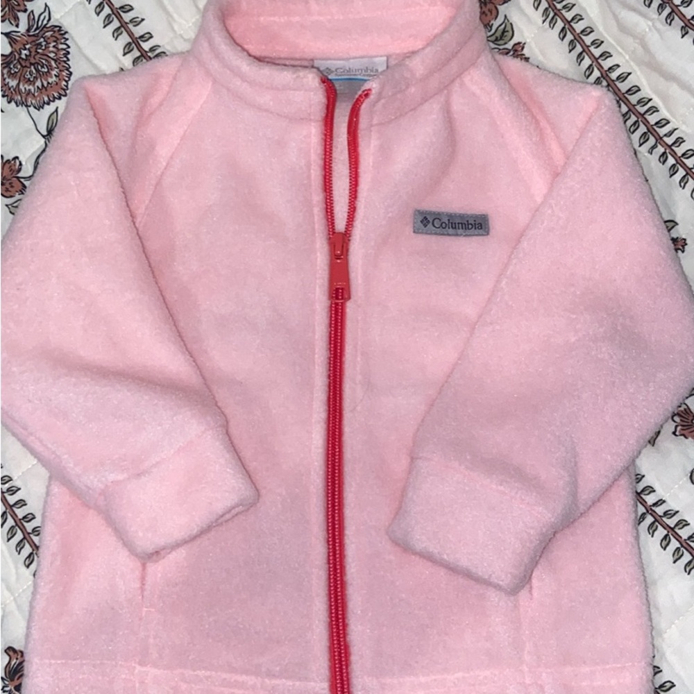 Columbia Light Pink Infant Fleece